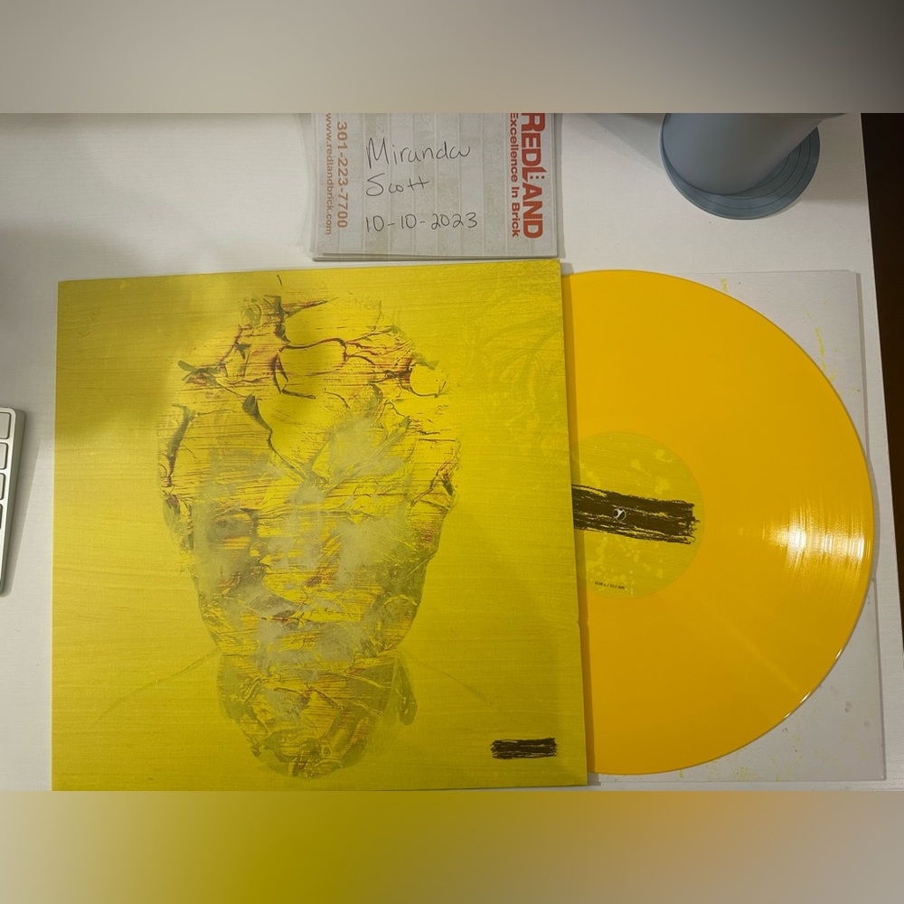 Ed Sheeran - - (Subtract) - Yellow Vinyl - MESSAGE FOR VINYL BUNDLE DISCOUNTS